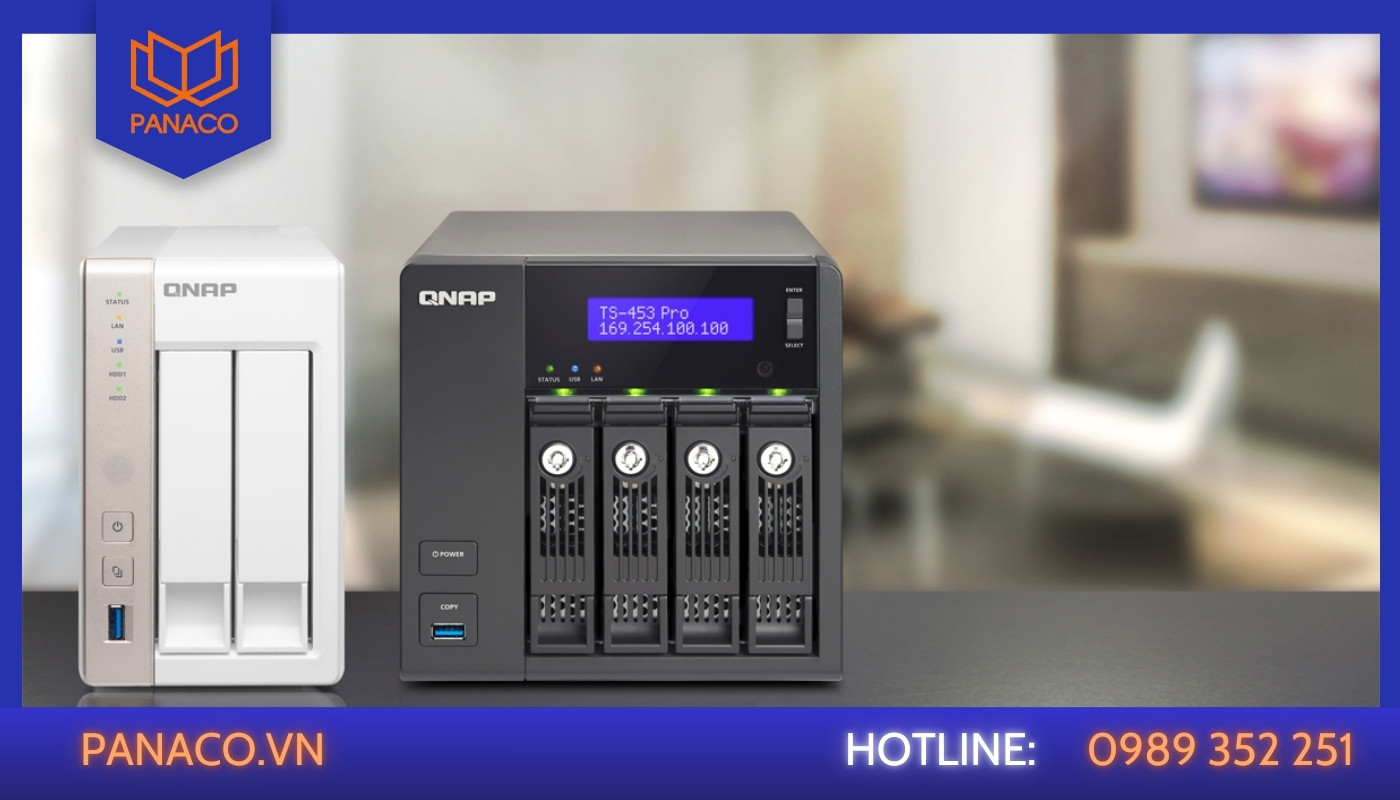 Camera quan sát không cần đầu ghi hình lưu trữ trên NAS