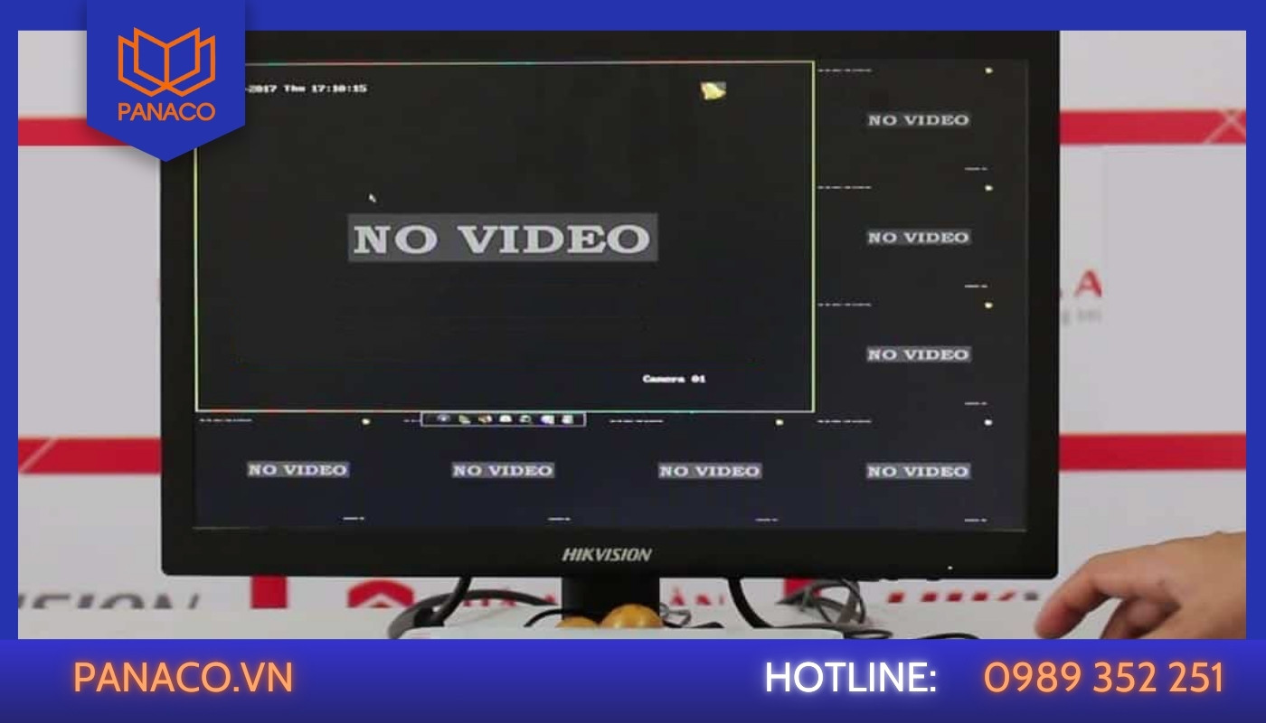 Màn hình TV / monitor không có hình, chỉ đen