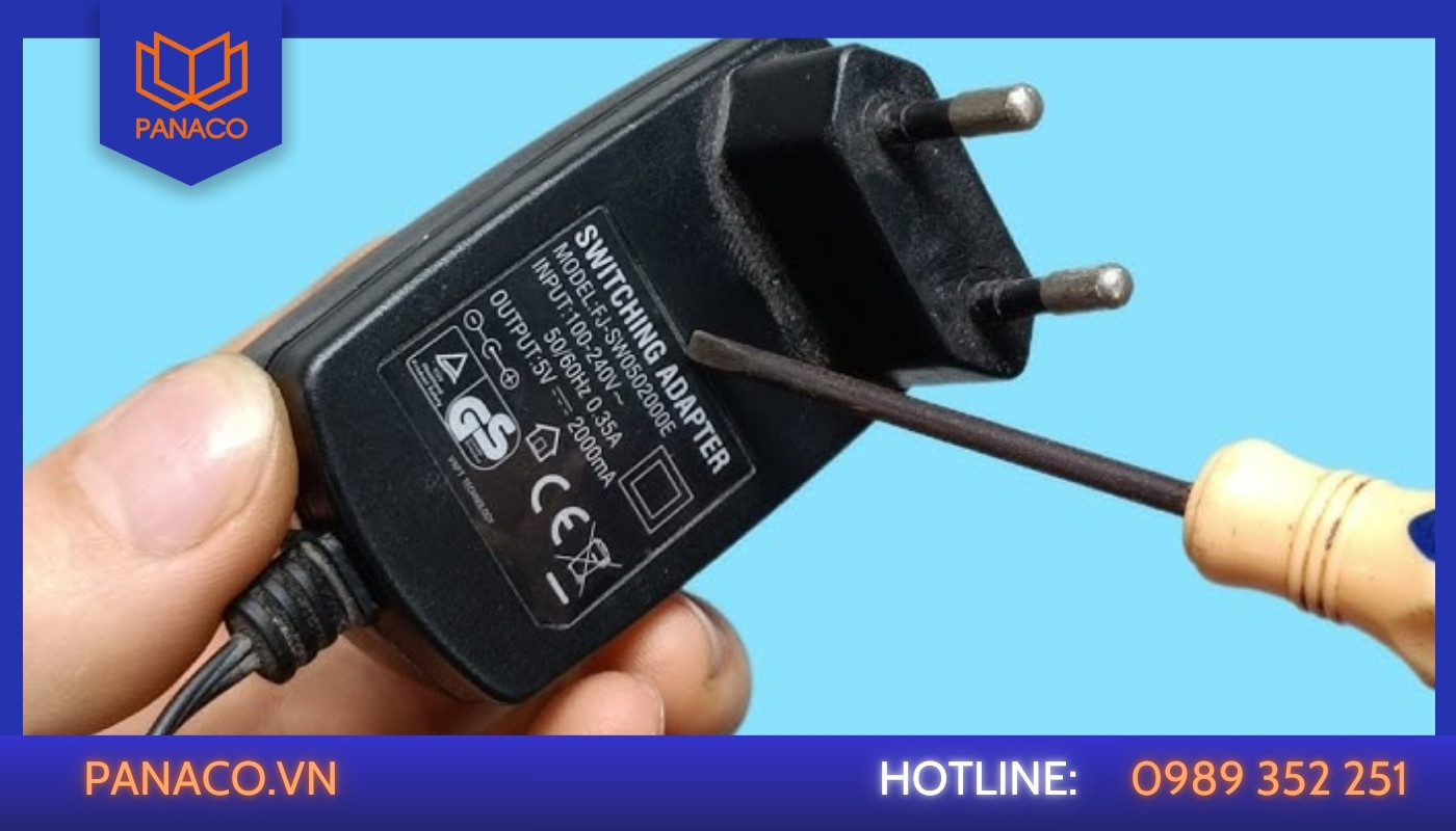 đầu ghi dahua treo logo do nguồn cấp không đủ điện