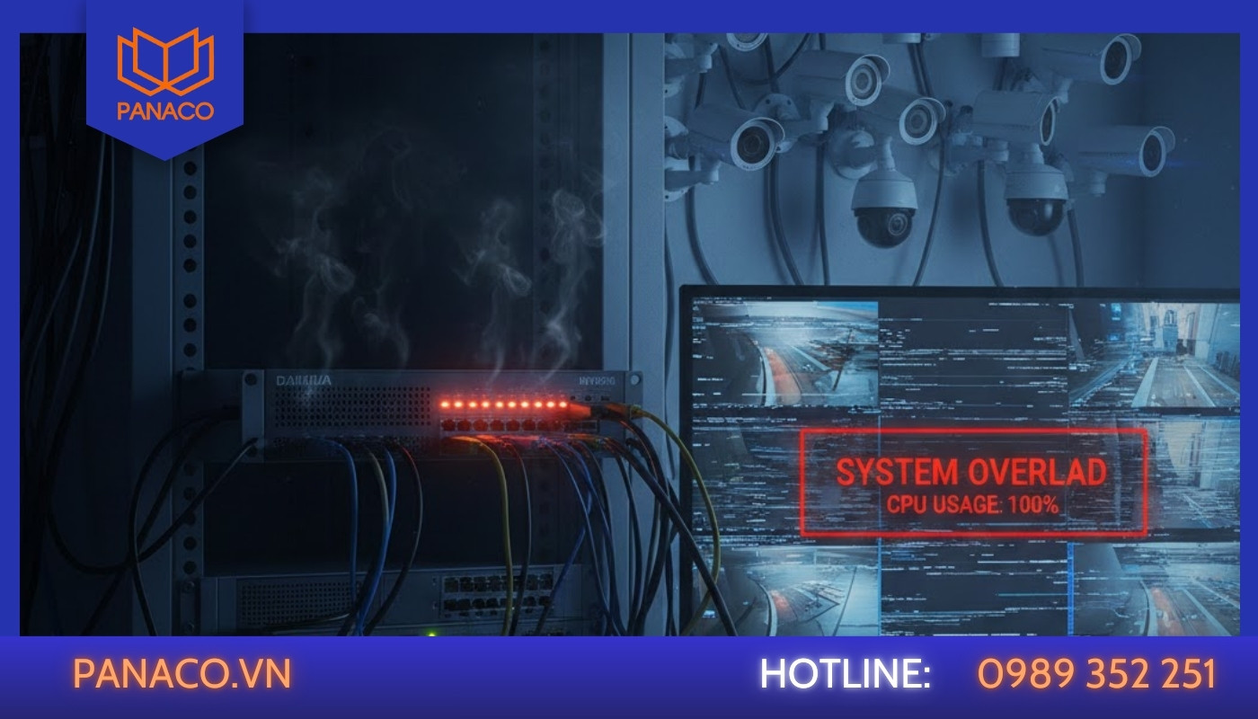 Nguyên nhân khiến đầu ghi Dahua bị trễ hình so với thực tế