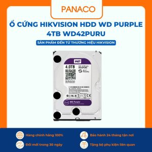 Ổ cứng Hikvision HDD WD Purple 4TB WD42PURU