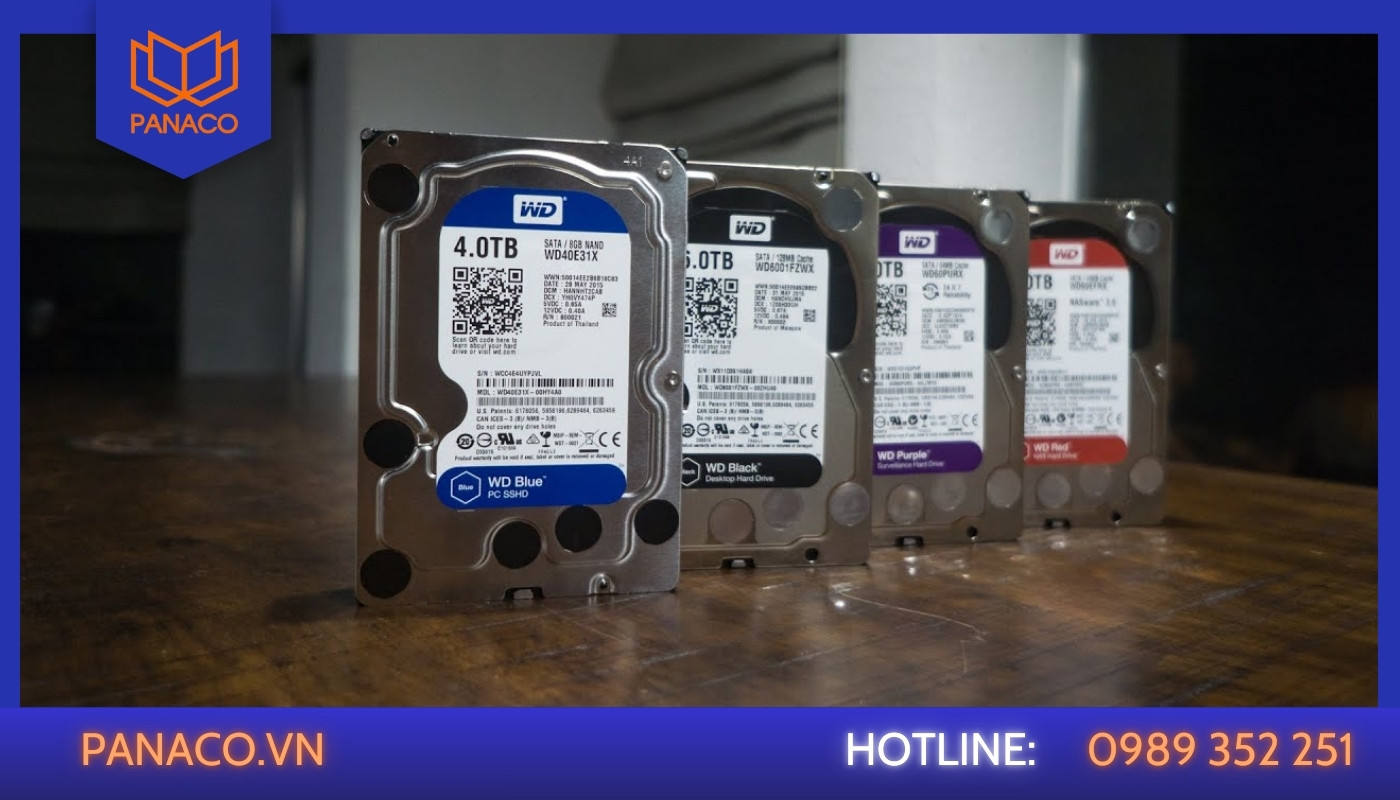 Ổ cứng trong hệ thống camera có nhiệm vụ gì
