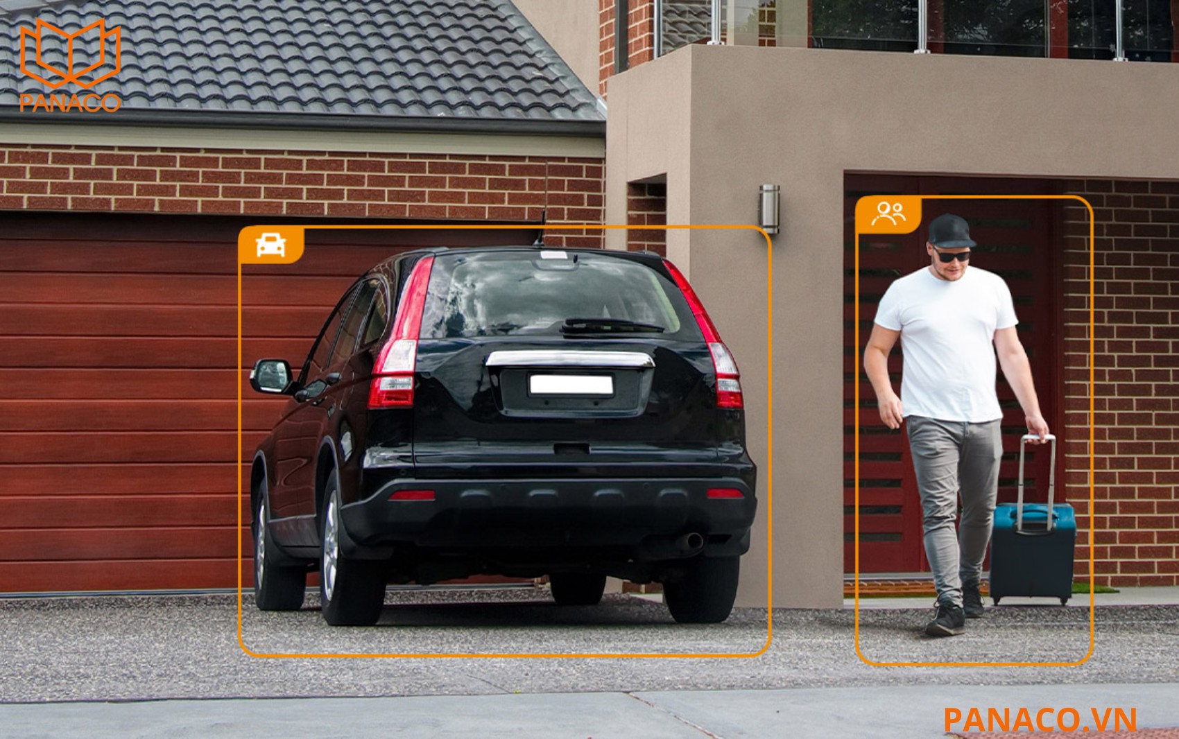 Camera được trang bị khả năng phát hiện con người và phương tiện