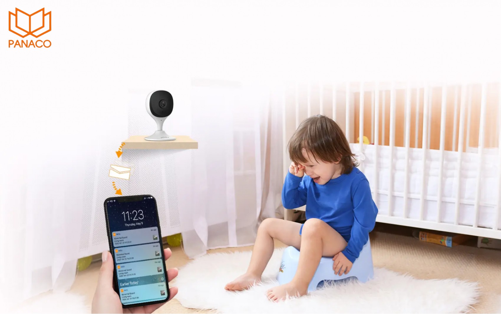 IPC-C32SP là camera chống trộm phát hiện âm thanh bất thường