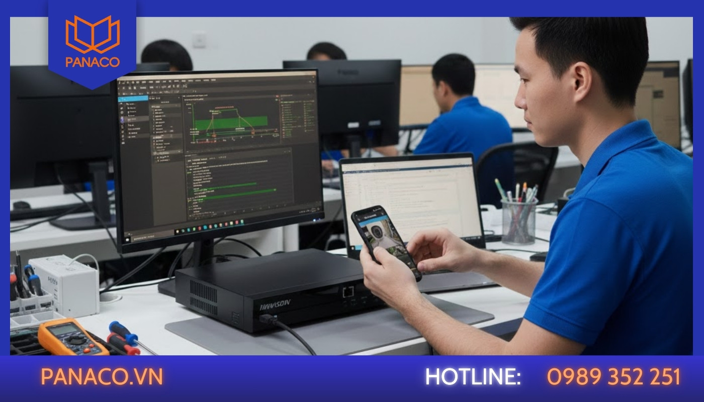Quy trình xử lý lỗi xem từ xa tại Panaco