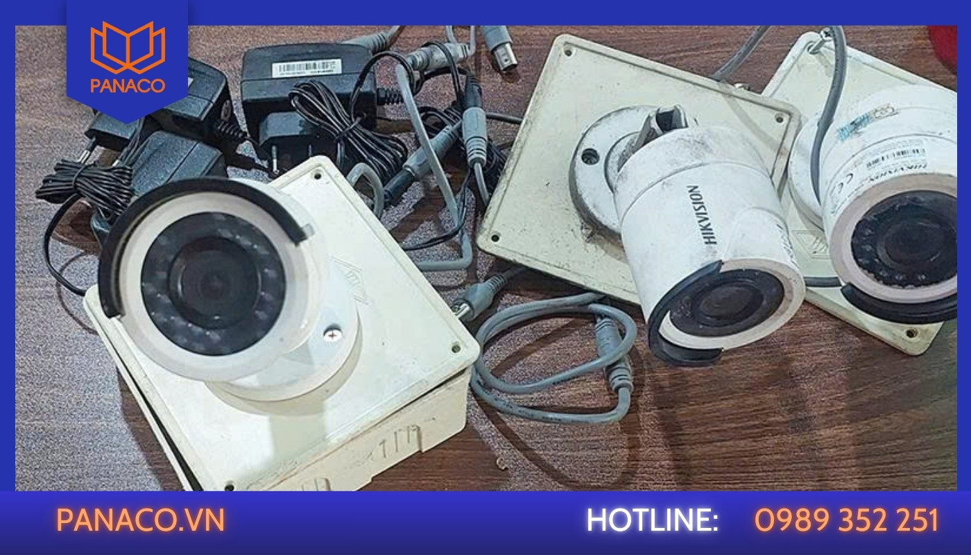 Thiết bị camera Hikvision đã sử dụng lâu năm