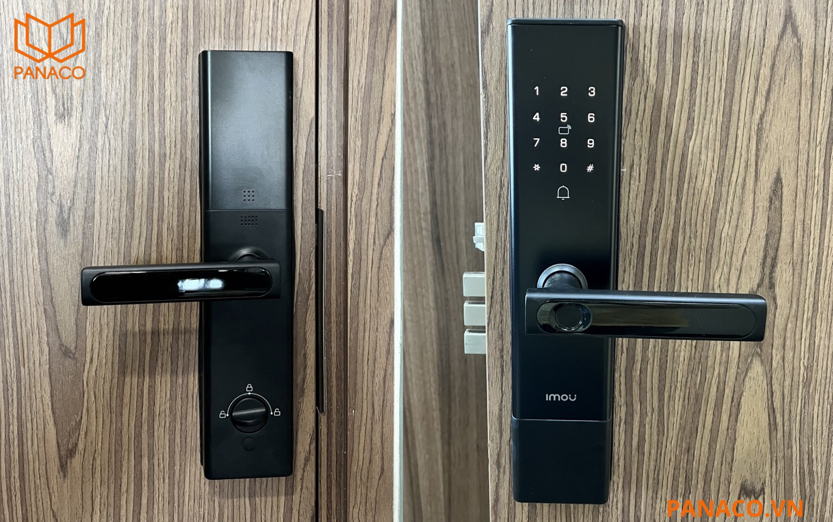 Khóa cửa thông minh Imou K2C sở hữu thiết kế hiện đại với đường nét tinh tế