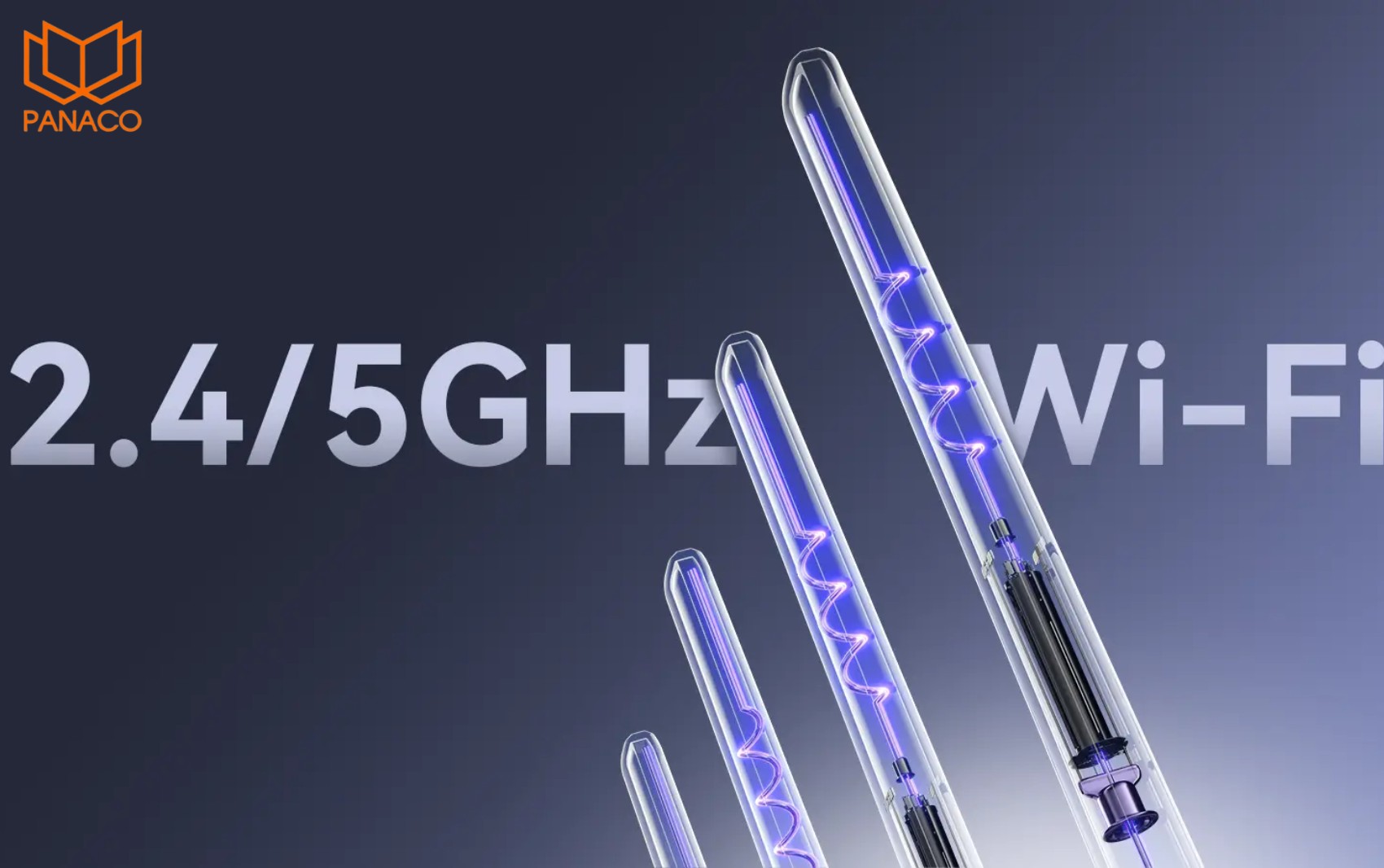 Đầu ghi hình WiFi 18 kênh NVR-N118W-8A0E trang bị 4 ăng-ten 6 băng tần 2.4GHz và 5GHz