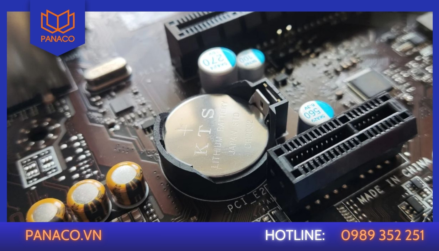 Chất lượng pin CMOS theo máy không cao nên rất dễ bị hỏng