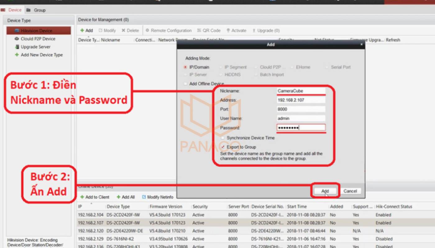 Cách sửa lỗi camera Hikvision không có tiếng qua phần mềm iVMS-4200