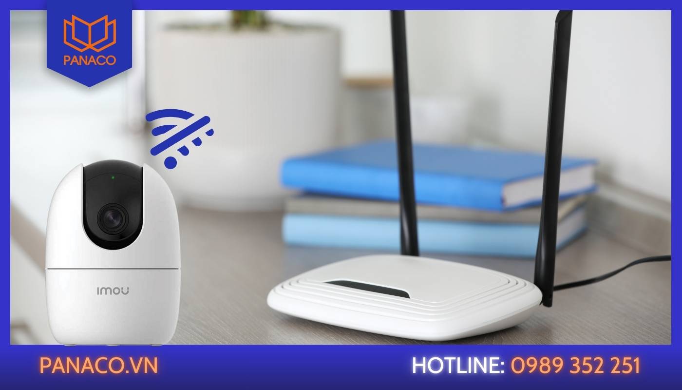 Camera imou bị nhấp nháy đèn đỏ do wifi