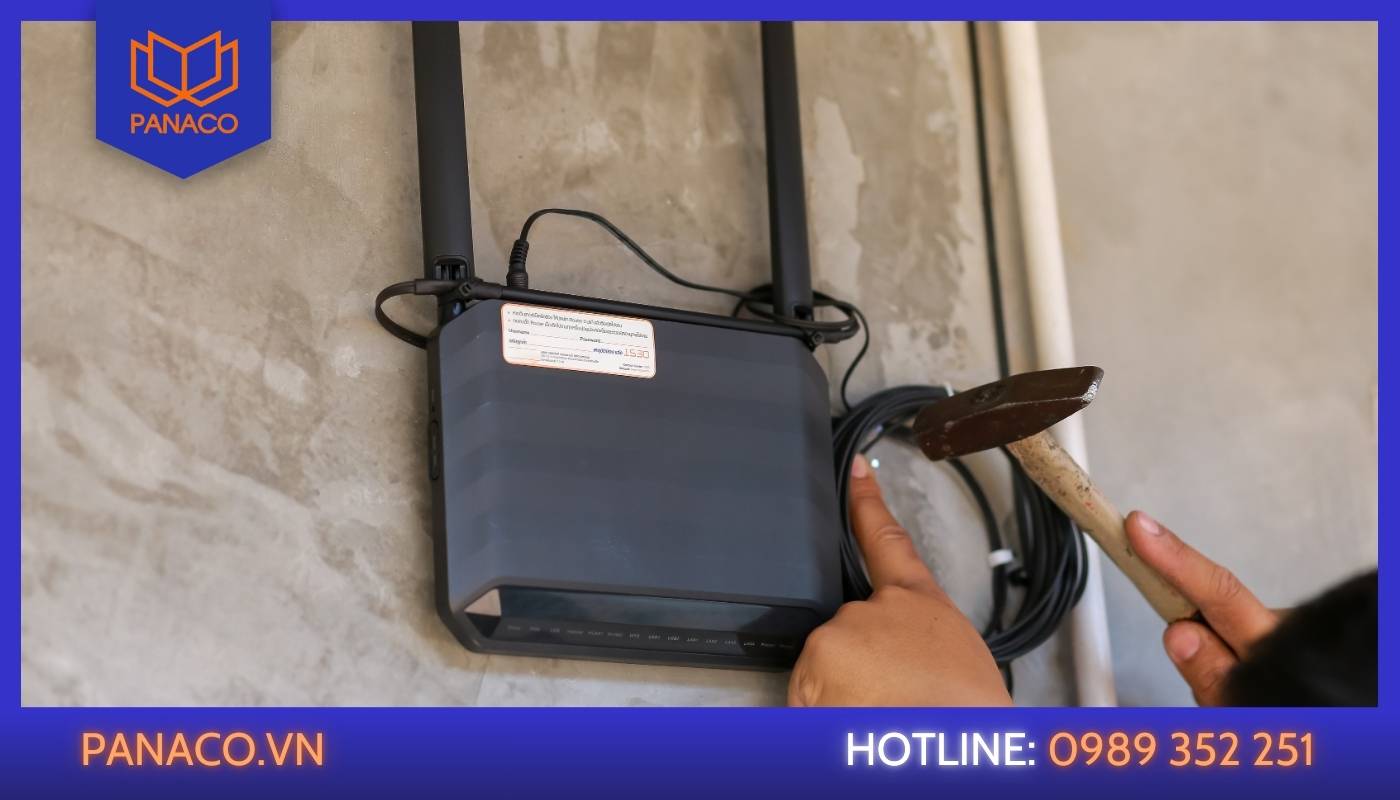 Kiểm tra lại kết nối Wifi khắc phục camera Imou nháy đèn đỏ