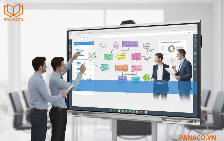 Cảm ứng đa điểm – nâng tầm tương tác và làm việc nhóm