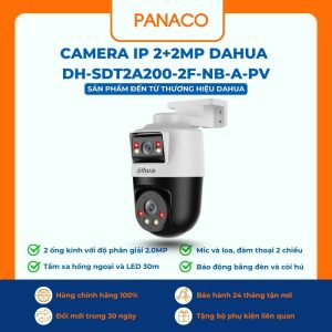 Camera IP 2+2MP Dahua DH-SDT2A200-2F-NB-A-PV