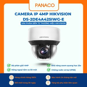 Camera IP 4MP HIKVISION DS-2DE4A425IWG-E