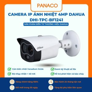Camera IP Ảnh Nhiệt 4MP DAHUA DHI-TPC-BF1241