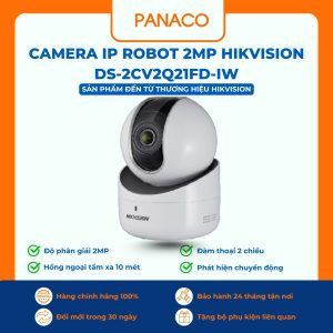 Camera IP Robot 2MP HIKVISION DS-2CV2Q21FD-IW
