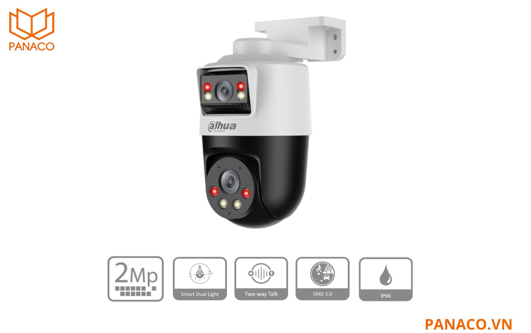 Camera PoE PT Dahua DH-SDT2A200-2F-NB-A-PV