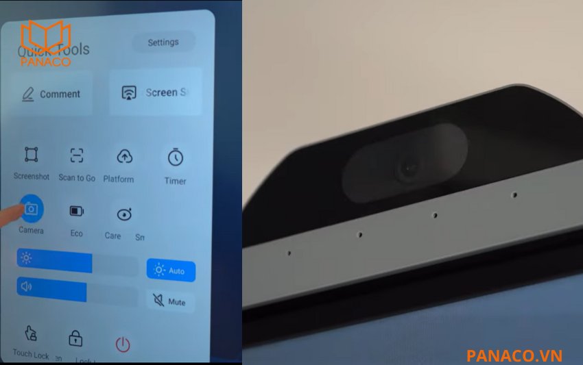 DHI-LCH86-MC410-B được tích hợp sẵn camera độ phân giải 5MP
