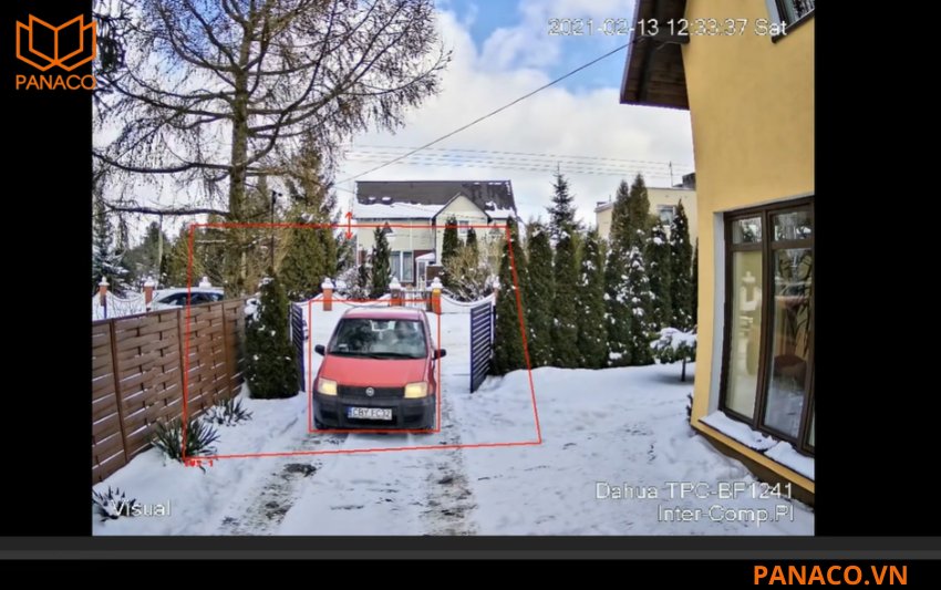 DHI-TPC-BF1241 nhận diện mục tiêu ở khoảng cách xa
