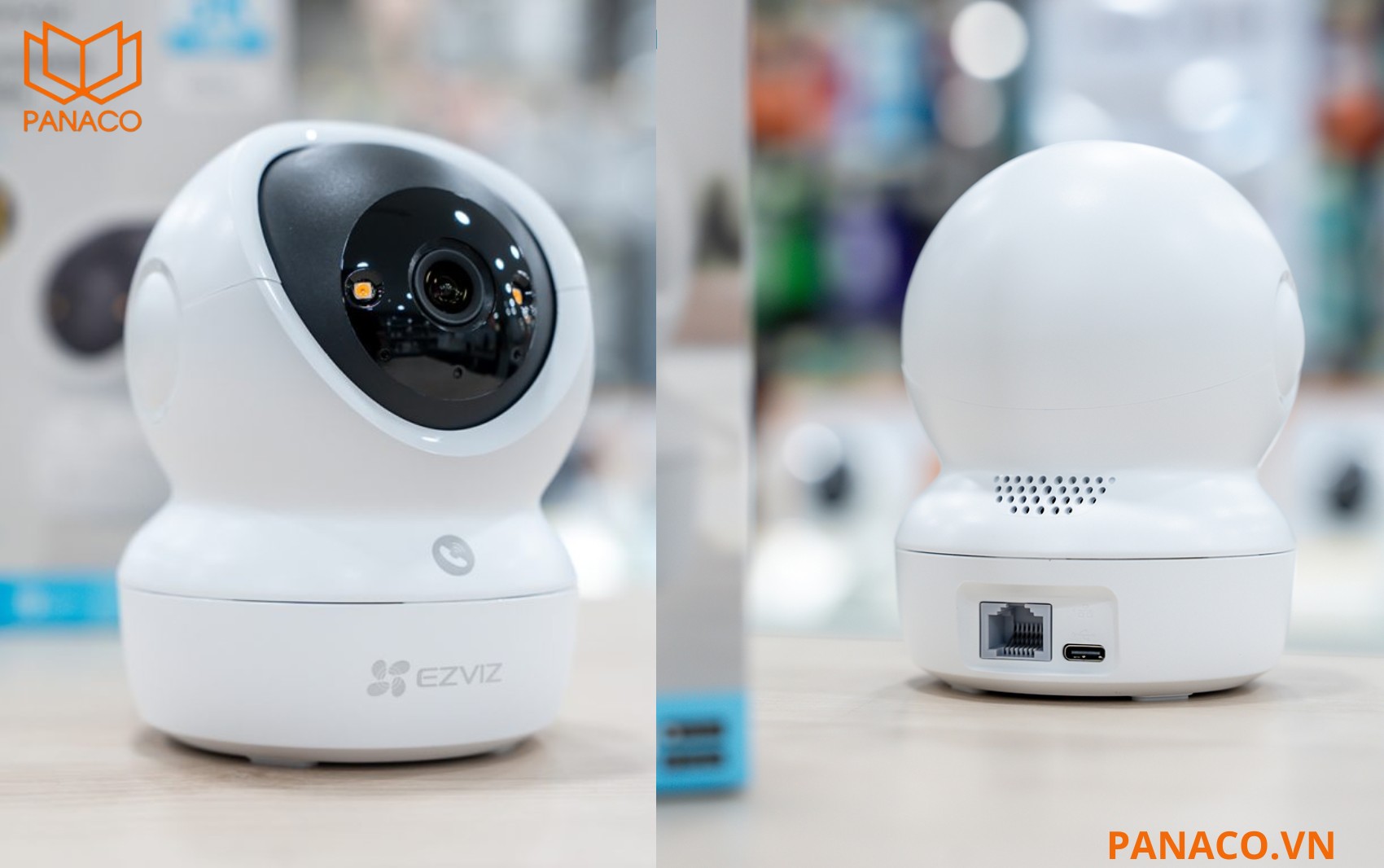 Camera được tích hợp micro và loa, hỗ trợ đàm thoại hai chiều rõ ràng