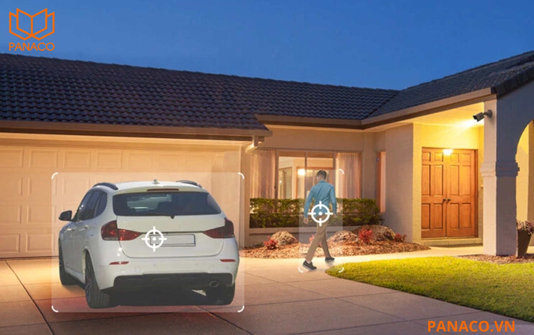 Dahua DH-IPC-HFW3249T-ZAS-IL phát hiện con người và phương tiện