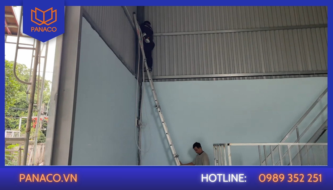 Panaco triển khai hệ thống camera có dây tại các khu vực trọng yếu của nhà xưởng