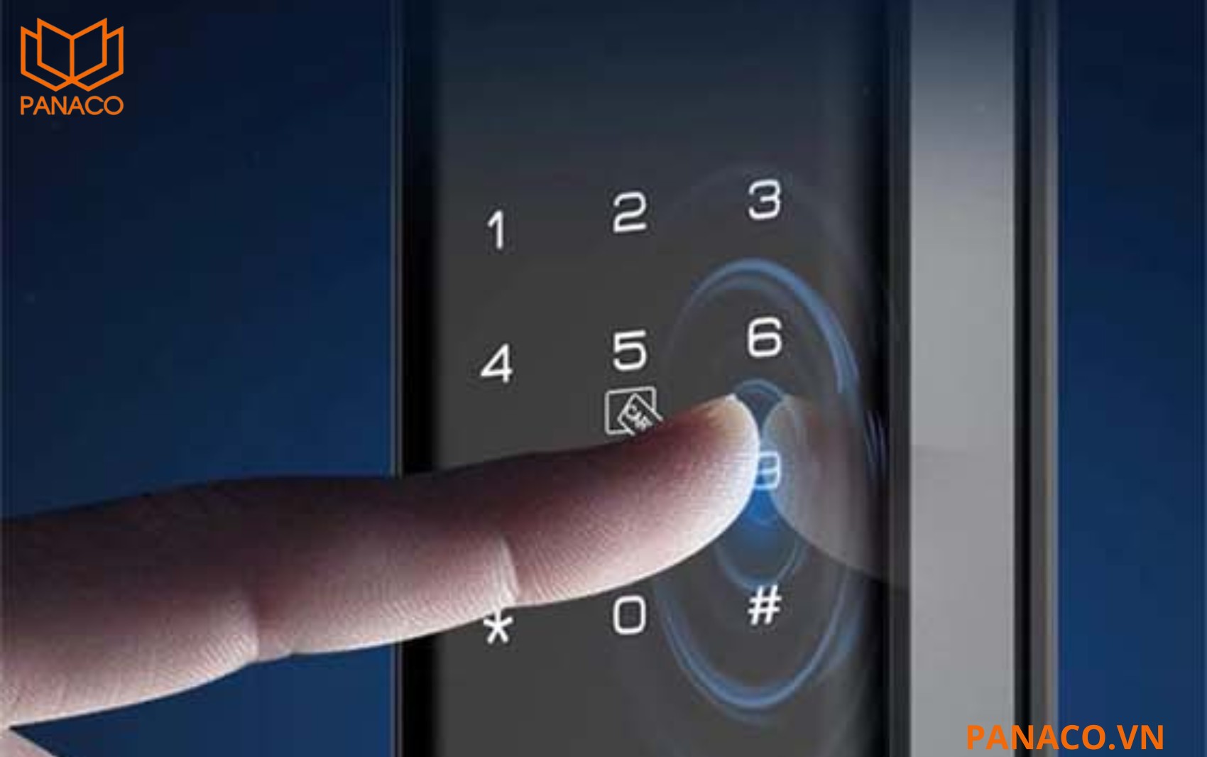 Laffer LC03 mở cửa bằng tính năng mật mã ảo