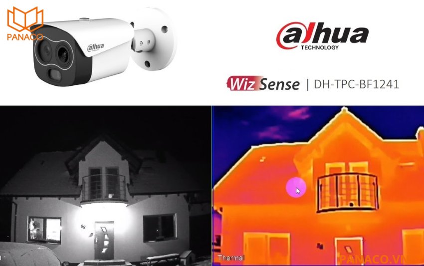 DHI-TPC-BF1241 trang bị hồng ngoại ban đêm tầm xa 30m