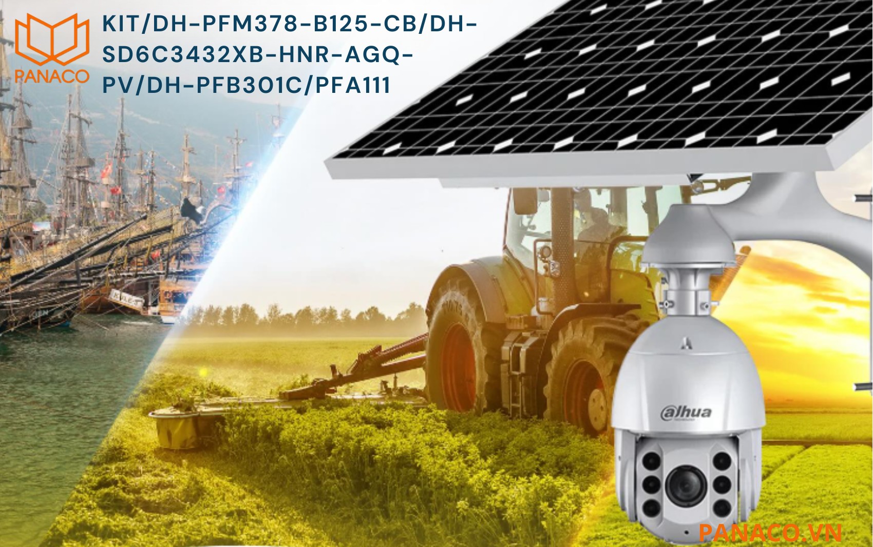 KIT/DH-PFM378-B125-CB/DH-SD6C3432XB-HNR-AGQ-PV/DH-PFB301C/PFA111