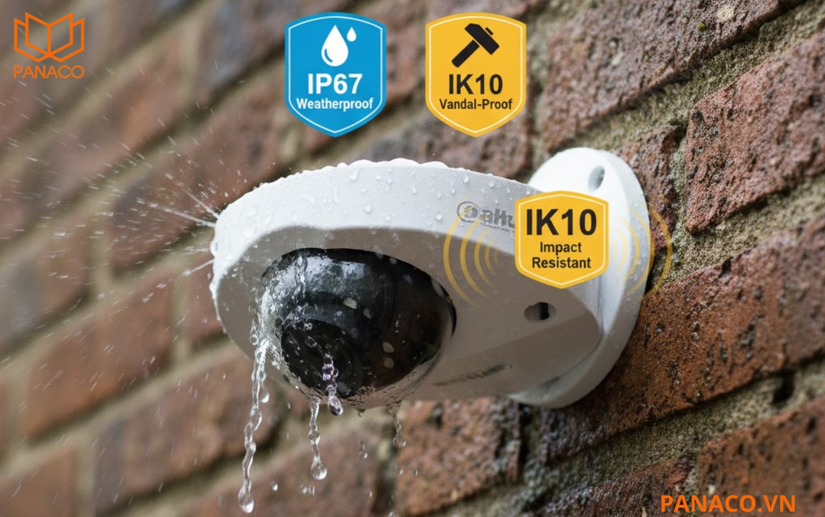 DH-HAC-HDBW3200FP-M chống chịu va đập và môi trường khắc nghiệt