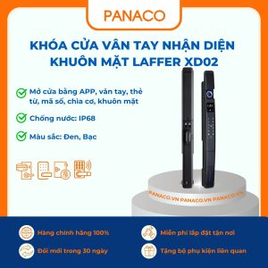 Khóa cửa vân tay nhận diện khuôn mặt Laffer XD02