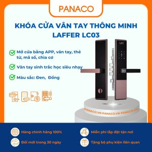 Khóa cửa vân tay thông minh Laffer LC03