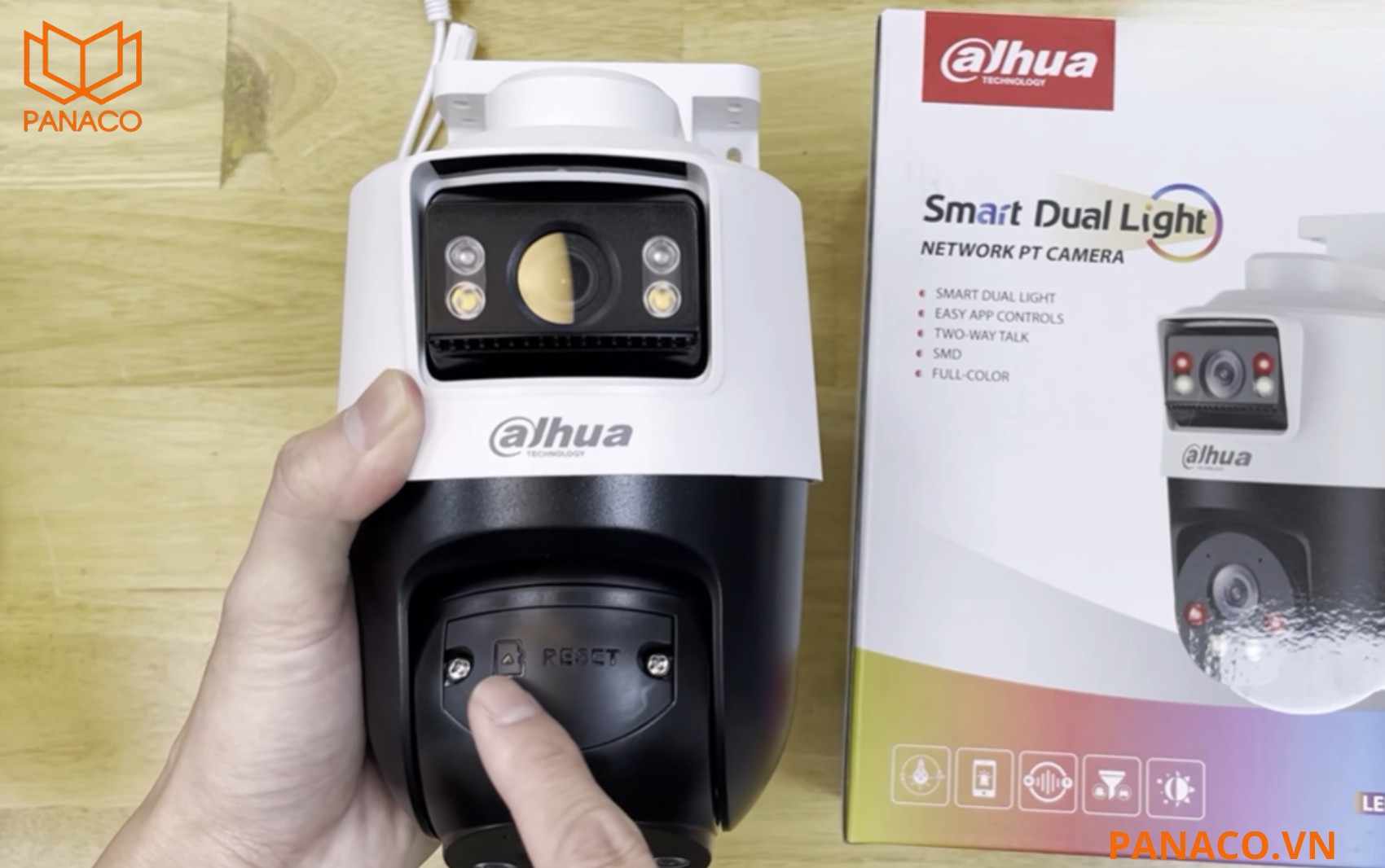 Camera Dahua DH-SDT2A200-2F-NB-A-PV hỗ trợ thẻ nhớ dung lượng tối đa 256GB