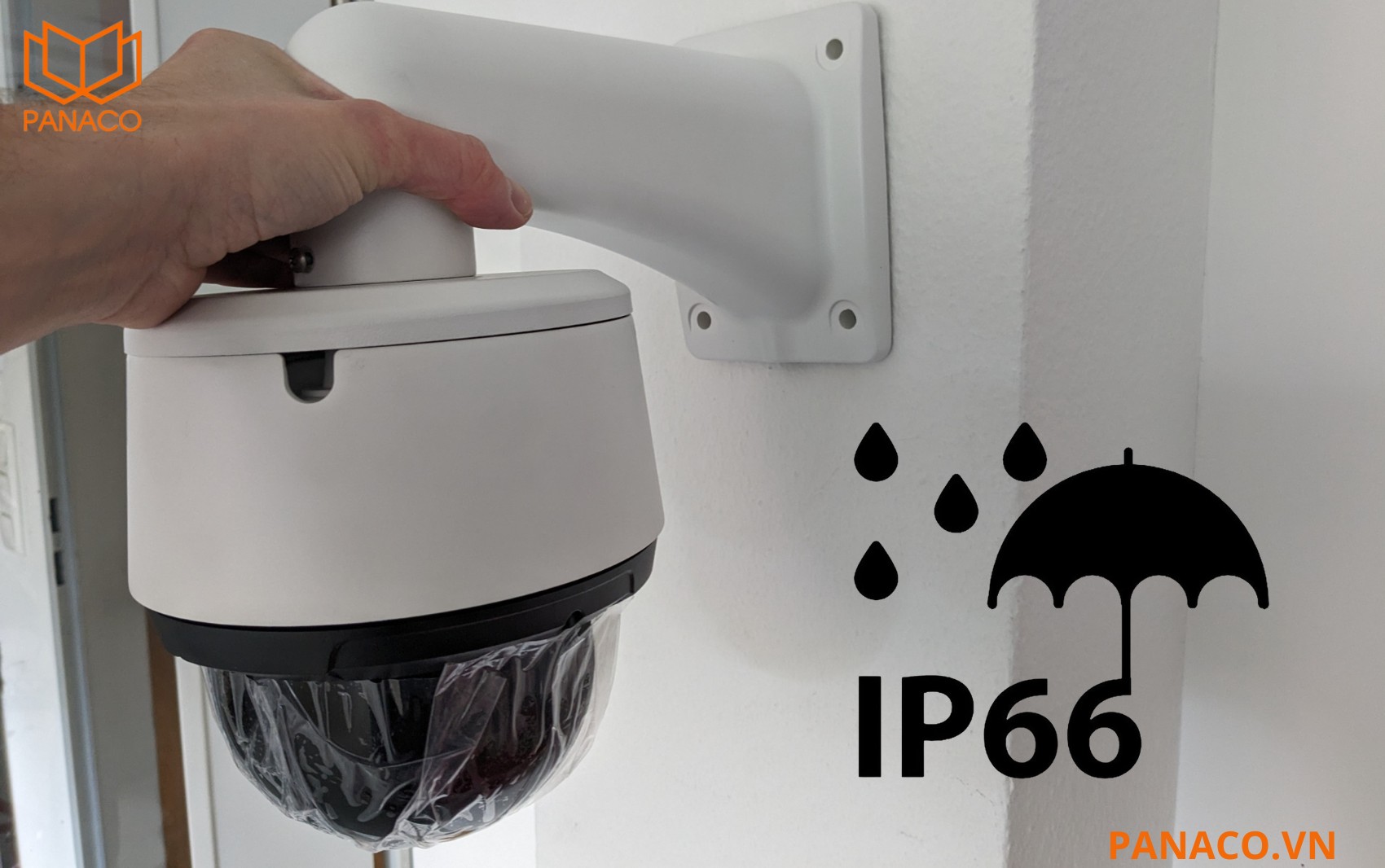 DS-2DE4A425IWG-E đạt tiêu chuẩn bảo vệ IP66