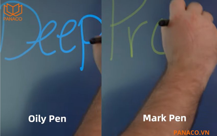 Người dùng có thể thao tác bằng bút stylus đi kèm hoặc viết trực tiếp bằng tay