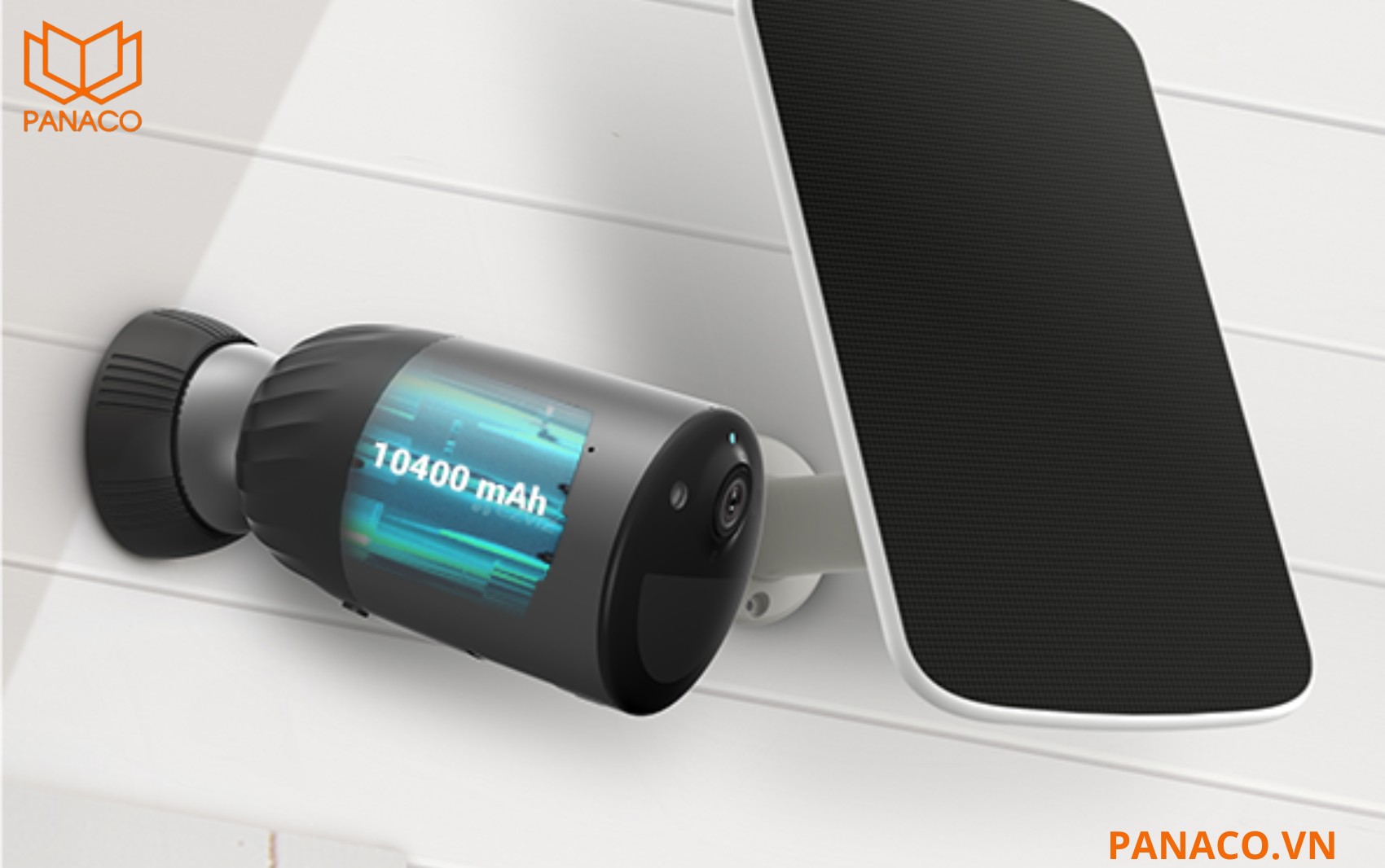 Combo gồm pin sạc dung lượng lớn 10400mAh và tấm sạc năng lượng mặt trời