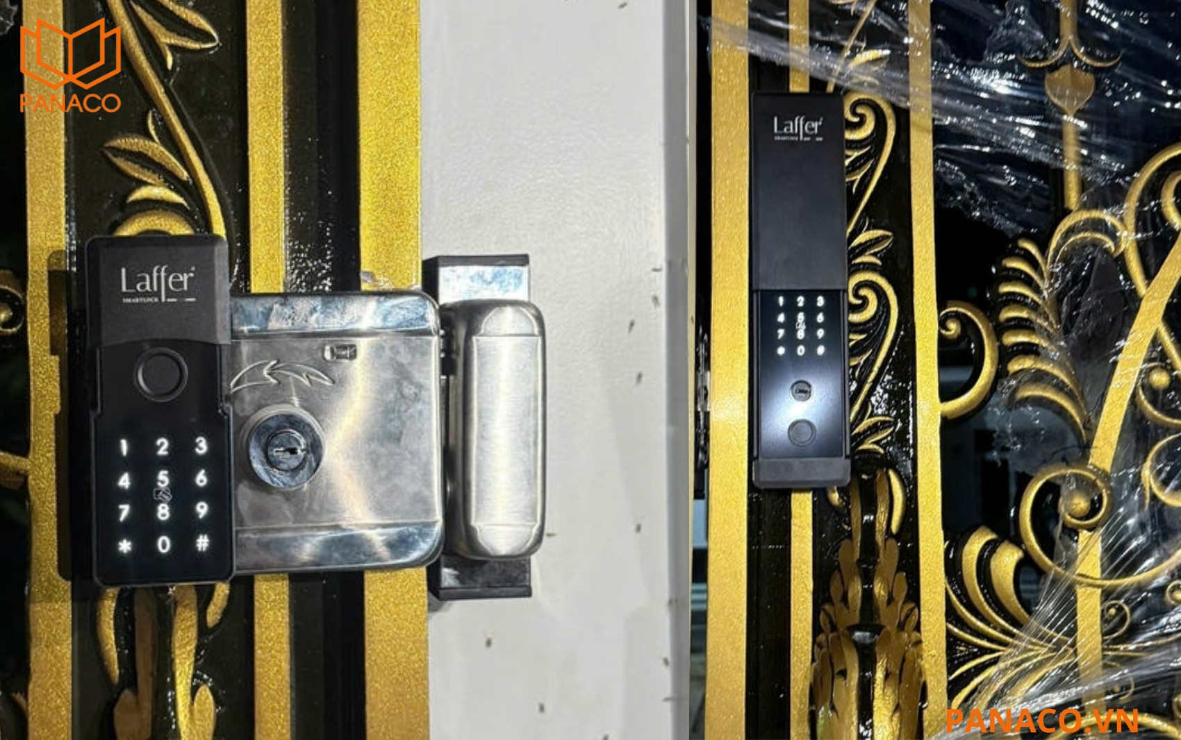 Panaco lắp đặt khóa Laffer A18 Pro  cho anh Tùng ở Củ Chi