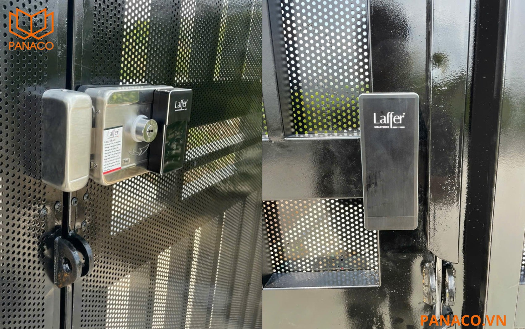 Panaco lắp đặt khóa Laffer A18 Pro cho chị Trang ở Thảo Điền