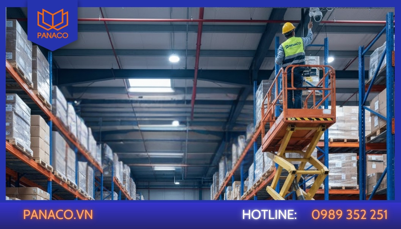 Panaco là đơn vị thi công lắp đặt camera giám sát