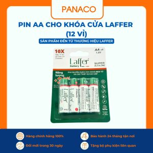 Pin AA cho khóa cửa Laffer (12 vỉ)