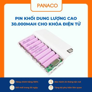Pin khối dung lượng cao 30.000mAh cho khóa điện tử