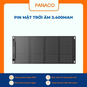 Pin mặt trời âm 3.400mAh