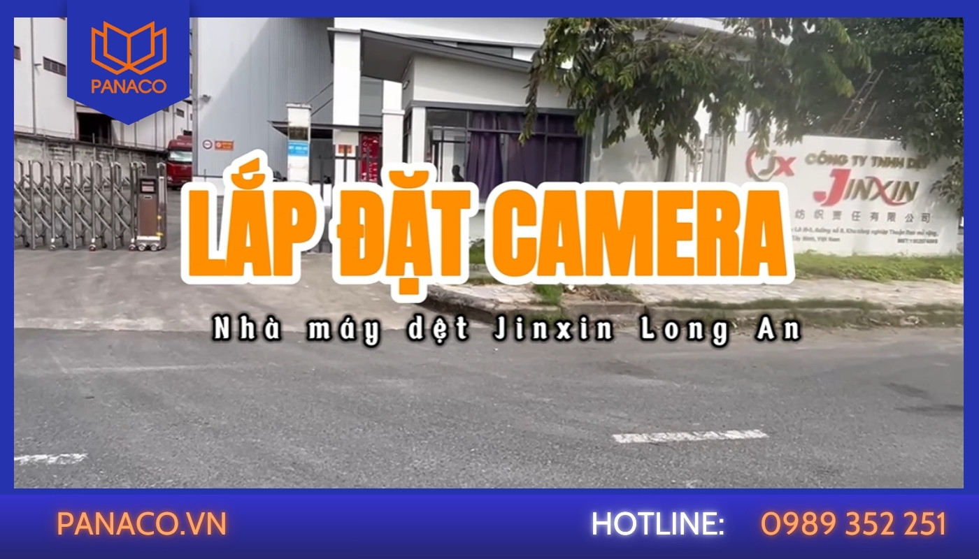 Nhà máy dệt JINXIN là công trình sản xuất có diện tích lớn