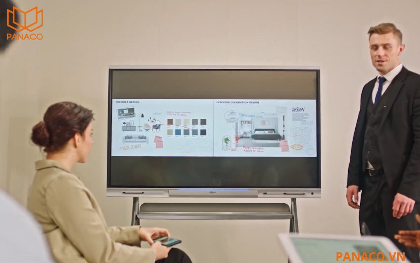 Ứng dụng thực tế của màn hình tương tác Dahua DHI-LCH65-MC410-B