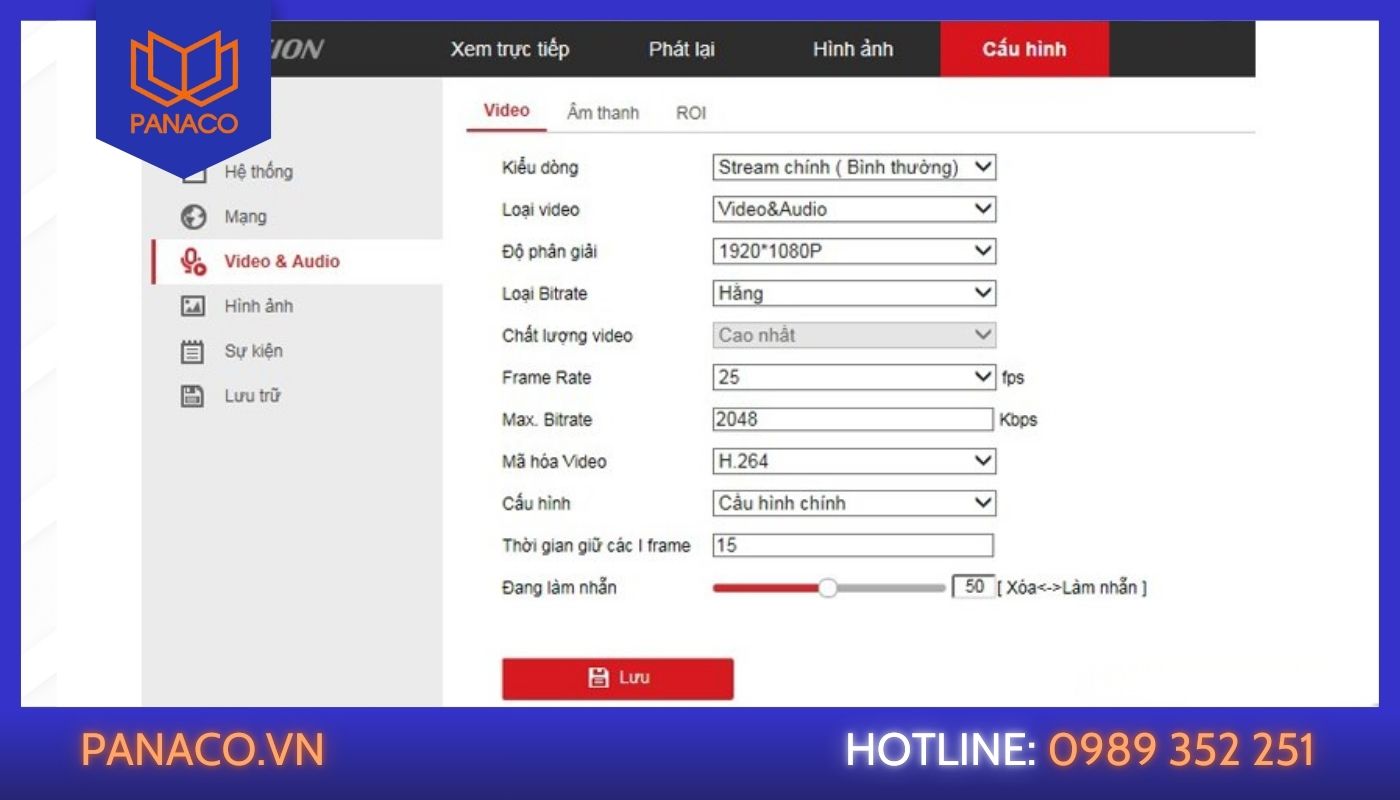 Lỗi phần mềm hoặc cấu hình sai khiến camera an ninh gặp sự cố đèn hồng ngoại