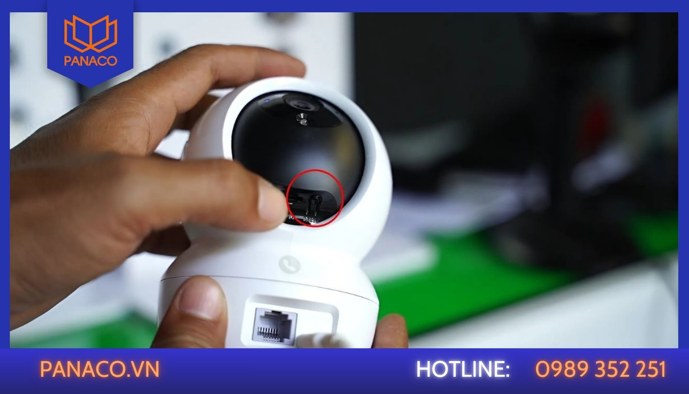 Cách Tắt Báo Động Camera EZVIZ Bằng Nút Reset