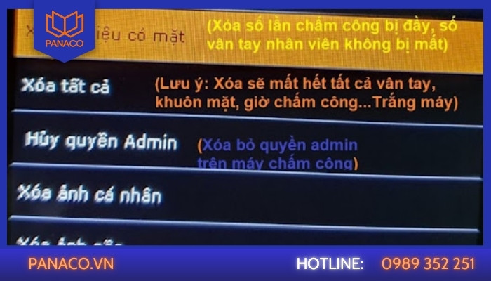 Cách khắc phục máy chấm công Hikvision bị mất dữ liệu
