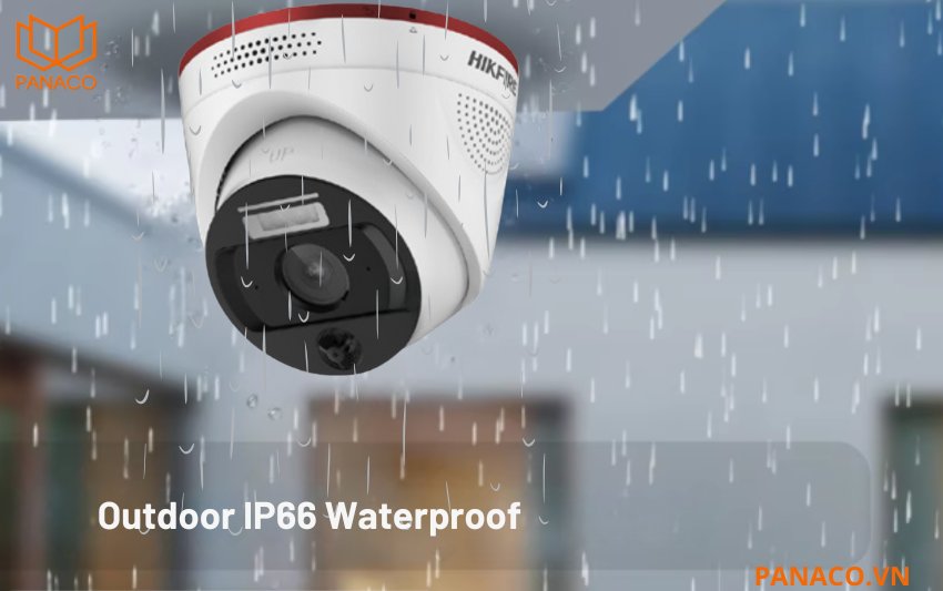 Camera Hikfire HF-VH 243 sở hữu chuẩn chống bụi, chống nước IP66