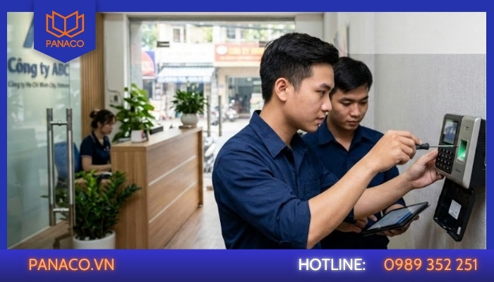 Dịch vụ sửa máy chấm công quận 6 an toàn – đúng kỹ thuật
